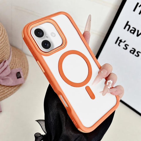 Cool 3 in 1 Magnetic Anti-slip Edge Phone Case, For iPhone 18 Pro / 17 Pro, For iPhone 18 Pro Max / 17 Pro Max, For iPhone 17, For iPhone Air