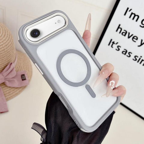Cool 3 in 1 Magnetic Anti-slip Edge Phone Case, For iPhone 18 Pro / 17 Pro, For iPhone 18 Pro Max / 17 Pro Max, For iPhone 17, For iPhone Air