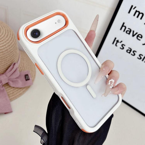 Cool 3 in 1 Magnetic Anti-slip Edge Phone Case, For iPhone 18 Pro / 17 Pro, For iPhone 18 Pro Max / 17 Pro Max, For iPhone 17, For iPhone Air