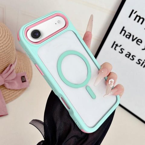 Cool 3 in 1 Magnetic Anti-slip Edge Phone Case, For iPhone 18 Pro / 17 Pro, For iPhone 18 Pro Max / 17 Pro Max, For iPhone 17, For iPhone Air