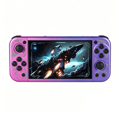 G50V 5-inch True-color Handheld Game Console Supports 19+ Emulators, 64G