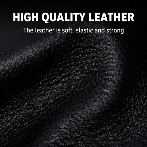 Men Geometric Print PU Leather Short Wallet