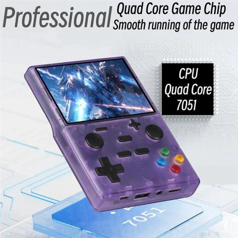 XGB35 3.5-inch IPS HD Handheld Retro Game Console Supports 10 Emulators, 8G, 8G+64G