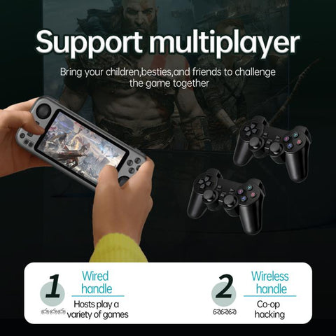 RG3566 5-inch IPS HD Touch Screen Android OS Open Source Handheld Game Console, 64G