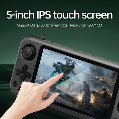 RG3566 5-inch IPS HD Touch Screen Android OS Open Source Handheld Game Console, 64G