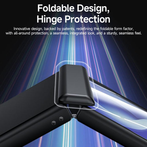 Skin Feel Frosted Spray-Coated PC Hinge Integrated Film Phone Case, For Galaxy Z Flip8 5G