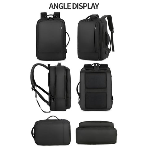 OUMANTU 1905 Large Capacity Waterproof Business Laptop Backpack
