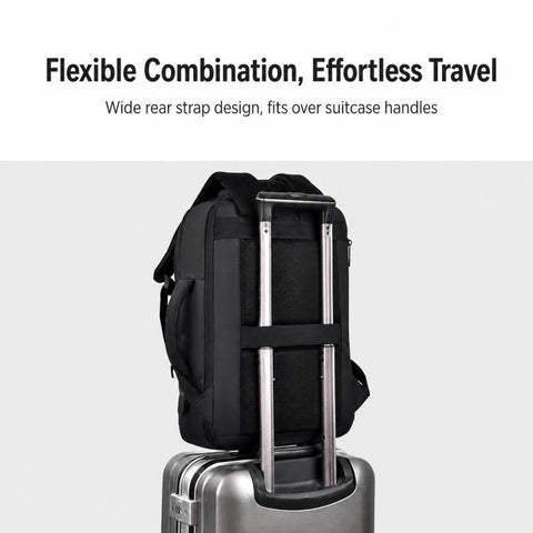 OUMANTU 2103B Large Capacity Waterproof Business Laptop Backpack