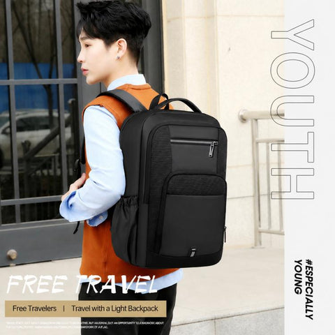 OUMANTU 2215 Large Capacity Waterproof Oxford Cloth Backpack