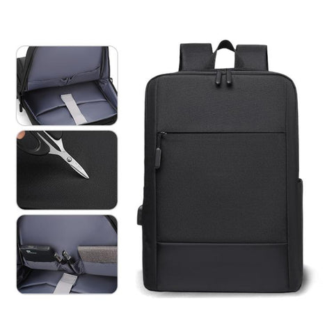 OUMANTU 6939 Men Large Capacity Business Laptop Backpack