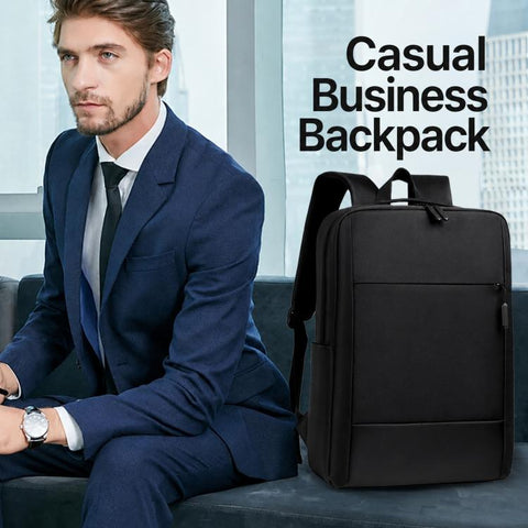 OUMANTU 6939 Men Large Capacity Business Laptop Backpack