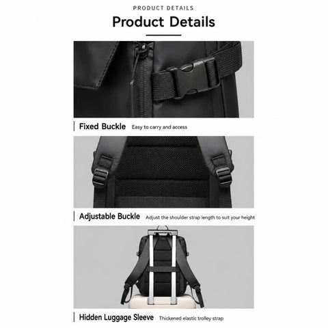OUMANTU K102 Waterproof Large Capacity Casual Backpack
