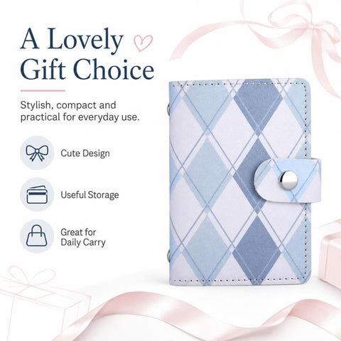 Multifunctional Large Capacity PU Leather Card Bag Short Wallet