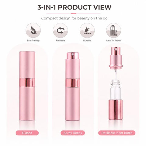 8ML Twist Up Portable Mini Refillable Perfume Atomizer