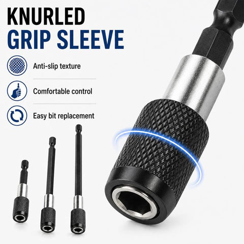 3pcs / Set Hexagonal Electric Drill Driver Extension Quick Conversion Bits, Conversion Bits