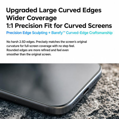 Benks Crystal Shield Ultra-Drop Resistant Eye Friendly AR Anti-Reflective Protective Film, For iPhone 18 Pro / 17 Pro, For iPhone 18 Pro Max / 17 Pro Max