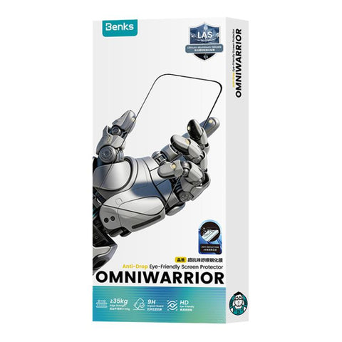 Benks Crystal Shield Ultra-Drop Resistant Eye Friendly AR Anti-Reflective Protective Film, For iPhone 18 Pro / 17 Pro, For iPhone 18 Pro Max / 17 Pro Max
