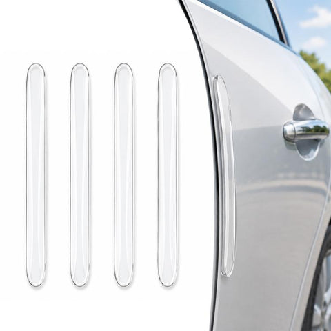 4pcs / Set Invisible Car Door Bumper Guard Anti-collision Protector Strip Sticker