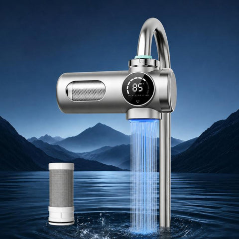Detachable Washable Smart Water Purifier Faucet with Filter Cartridge, 1 Device + 1 Chip, 1 Device + 2 Chips, 1 Device + 4 Chips, 1 Device + 6 Chips, 1 Device + 8 Chips