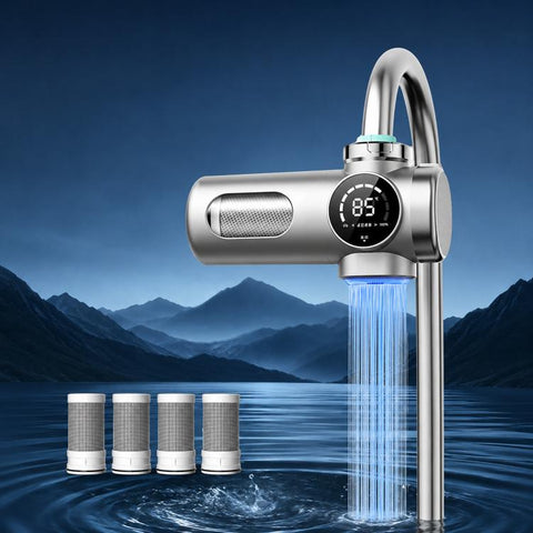 Detachable Washable Smart Water Purifier Faucet with Filter Cartridge, 1 Device + 1 Chip, 1 Device + 2 Chips, 1 Device + 4 Chips, 1 Device + 6 Chips, 1 Device + 8 Chips