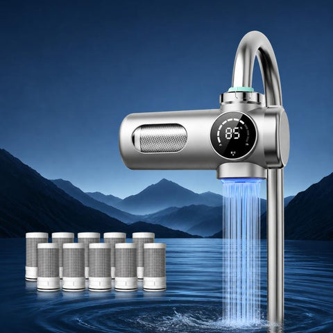 Detachable Washable Smart Water Purifier Faucet with Filter Cartridge, 1 Device + 1 Chip, 1 Device + 2 Chips, 1 Device + 4 Chips, 1 Device + 6 Chips, 1 Device + 8 Chips
