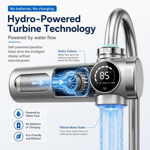 Detachable Washable Smart Water Purifier Faucet with Filter Cartridge, 1 Device + 1 Chip, 1 Device + 2 Chips, 1 Device + 4 Chips, 1 Device + 6 Chips, 1 Device + 8 Chips