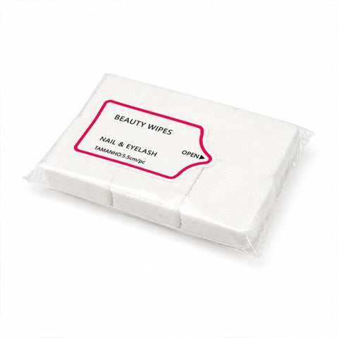 Non Woven Manicure Cleaning Pads Disposable Nail Polish Remover Pads