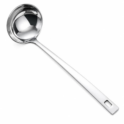 LsCook 7.2cm Stainless Steel Spoon, Soup Spoon, Strainer Spoon