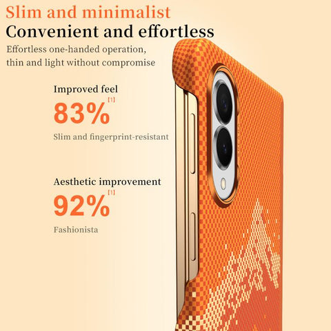 SULADA Kevlar Pixel Grid Texture Skin Feel Phone Case, For Galaxy Z Fold8 5G, For Galaxy Z Fold8 Ultra 5G, For Galaxy Z Fold7 5G