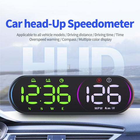G26 Car GPS Display Head-Up Display Speedometer with Suction Cup Holder, G26