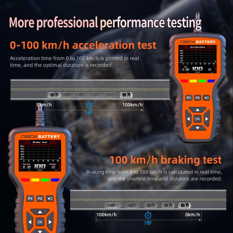 K2 Pro 2 in 1 Car OBDII Diagnostic Tool Battery Tester, K2 Pro