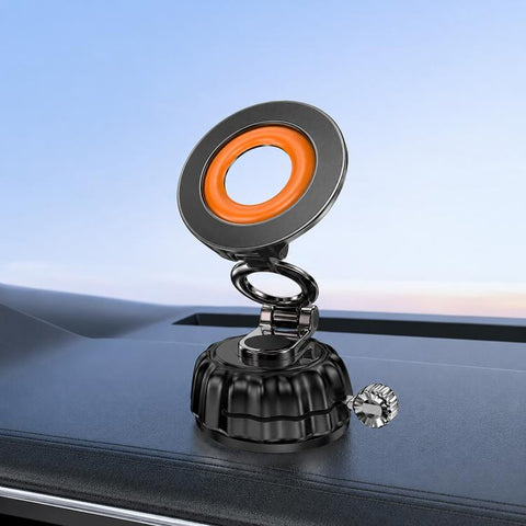 S21 Vacuum Suction Cup Magnetic Car Phone Holder Universal Car Navigation Mount