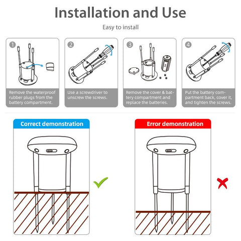 NEO NAS-STHO2W WiFi Smart Solar Soil Sensor, STHO2W
