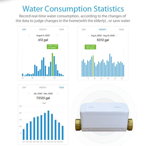 NEO NAS-WV02W WiFi Smart Water Valve 5G, WV02W