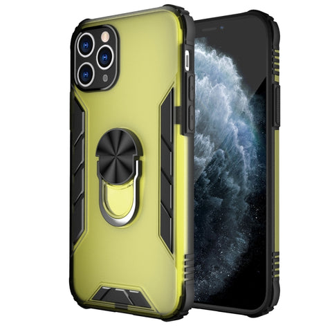 Magnetic Frosted PC + Matte TPU Shockproof Case with Ring Holder, For iPhone 11 Pro, For iPhone 11, For iPhone 11 Pro Max, For iPhone XS / X, For iPhone XS Max, For iPhone XR, For Samsung Galaxy Note20, For Samsung Galaxy Note20 Ultra
