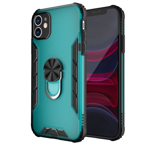 Magnetic Frosted PC + Matte TPU Shockproof Case with Ring Holder, For iPhone 11 Pro, For iPhone 11, For iPhone 11 Pro Max, For iPhone XS / X, For iPhone XS Max, For iPhone XR, For Samsung Galaxy Note20, For Samsung Galaxy Note20 Ultra