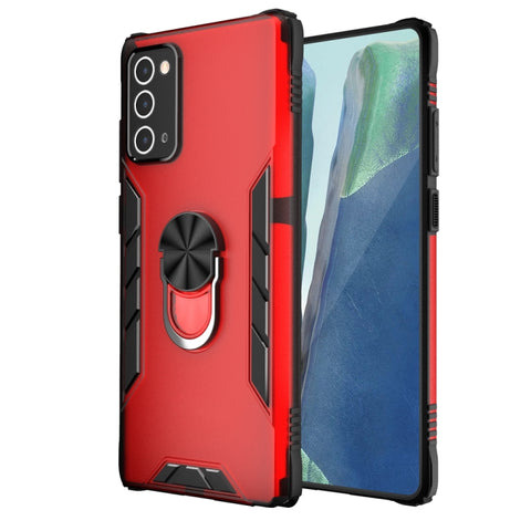 Magnetic Frosted PC + Matte TPU Shockproof Case with Ring Holder, For iPhone 11 Pro, For iPhone 11, For iPhone 11 Pro Max, For iPhone XS / X, For iPhone XS Max, For iPhone XR, For Samsung Galaxy Note20, For Samsung Galaxy Note20 Ultra