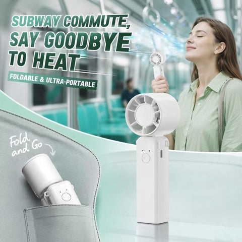 DF-93 Portable Three-Speed Adjustable Foldable Handheld Cooling Fan