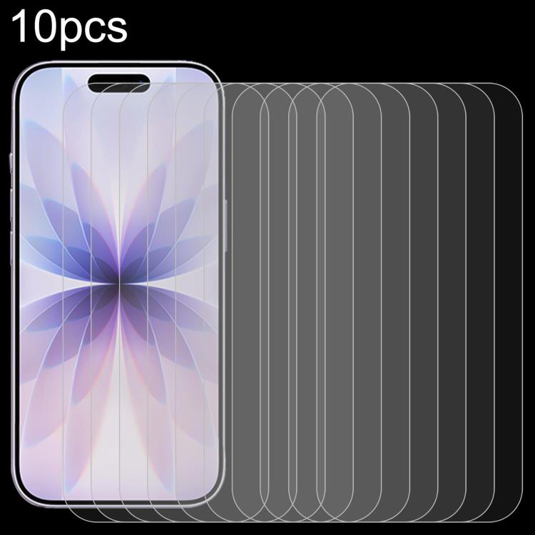 10pcs 0.18mm High Aluminum Tempered Glass Film, For iPhone 18, For iPhone 18 Pro, For iPhone 18 Pro Max