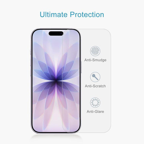 10pcs 0.18mm High Aluminum Tempered Glass Film, For iPhone 18, For iPhone 18 Pro, For iPhone 18 Pro Max