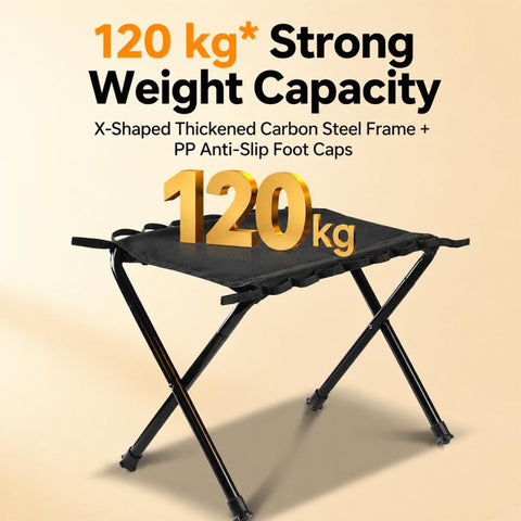 Outdoor Camping Fishing Chairs Portable Folding Storage Stool