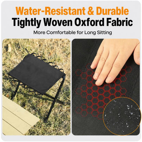 Outdoor Camping Fishing Chairs Portable Folding Storage Stool