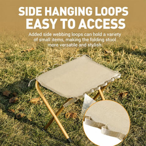 Outdoor Camping Fishing Chairs Portable Folding Storage Stool