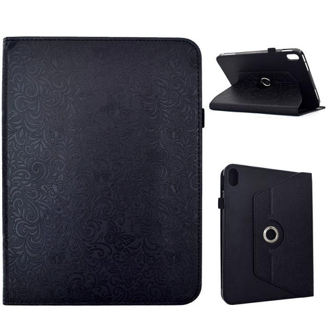 Rotatable Butterfly Embossed Vegan Leather Smart Tablet Case, For Galaxy Tab S12+, For Galaxy Tab A11+ / A9+, For Galaxy Tab S11, For Galaxy Tab S10 FE+, For Galaxy Tab S9+ / S10+ / S9 FE+, For Galaxy Tab S9 / S9 FE / S10                               ...