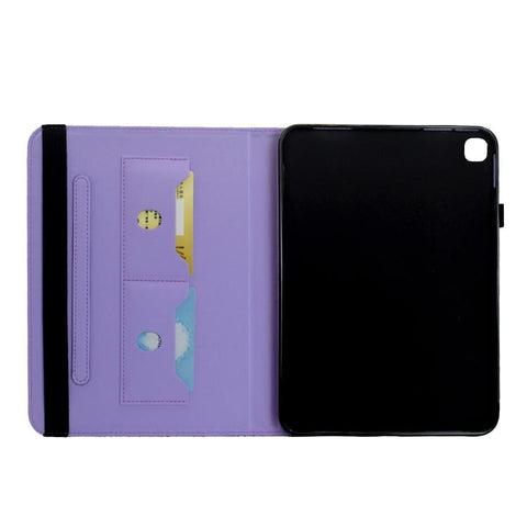 Rotatable Butterfly Embossed Vegan Leather Smart Tablet Case, For Galaxy Tab A7 2020 / T500, For Galaxy Tab S5e 10.5 / T720, For Galaxy Tab A 10.5 / T590, For Galaxy Tab A 10.1 2016 / T580