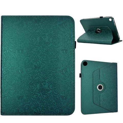 Rotatable Butterfly Embossed Vegan Leather Smart Tablet Case, For Galaxy Tab S12+, For Galaxy Tab A11+ / A9+, For Galaxy Tab S11, For Galaxy Tab S10 FE+, For Galaxy Tab S9+ / S10+ / S9 FE+, For Galaxy Tab S9 / S9 FE / S10                               ...