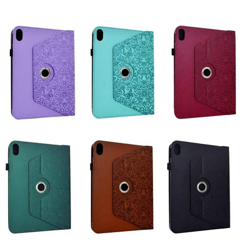 Rotatable Butterfly Embossed Vegan Leather Smart Tablet Case, For Galaxy Tab S12+, For Galaxy Tab A11+ / A9+, For Galaxy Tab S11, For Galaxy Tab S10 FE+, For Galaxy Tab S9+ / S10+ / S9 FE+, For Galaxy Tab S9 / S9 FE / S10                               ...