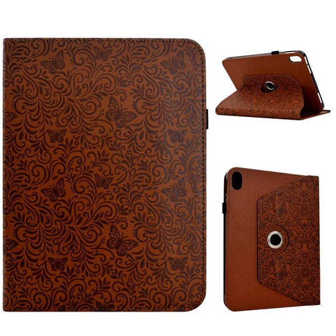 Rotatable Butterfly Embossed Vegan Leather Smart Tablet Case, For Galaxy Tab S12+, For Galaxy Tab A11+ / A9+, For Galaxy Tab S11, For Galaxy Tab S10 FE+, For Galaxy Tab S9+ / S10+ / S9 FE+, For Galaxy Tab S9 / S9 FE / S10                               ...