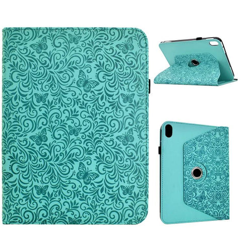Rotatable Butterfly Embossed Vegan Leather Smart Tablet Case, For Galaxy Tab S12+, For Galaxy Tab A11+ / A9+, For Galaxy Tab S11, For Galaxy Tab S10 FE+, For Galaxy Tab S9+ / S10+ / S9 FE+, For Galaxy Tab S9 / S9 FE / S10                               ...