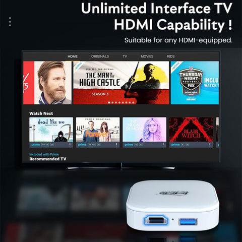 MMB WJAN-TV 2.0 Car AI Box Wired to Wireless Android Auto CarPlay Adapter, WJAN-TV 2.0